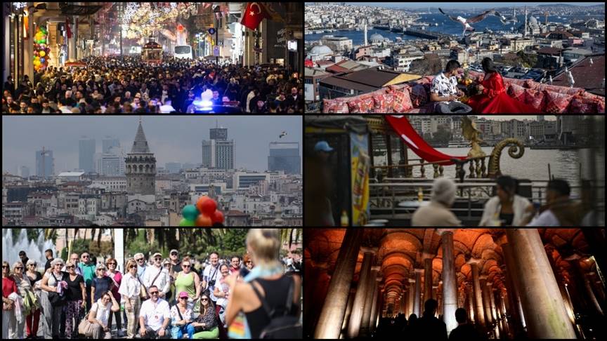 İstanbul'a üç ayda 3,7 milyon turist! İlk sırada hangi ülke var? 33